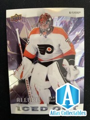 2020-21 Upper Deck Allure Iced Out #IO-14 Carter Hart Flyers